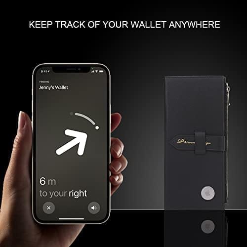 Ladies AirTag Passport Wallet