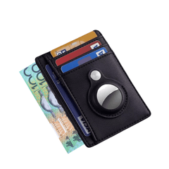 Leather Man AirTag Wallet – Sleek & Trackable – traceandtrack Leather Man AirTag Wallet – Sleek & Trackable – traceandtrack