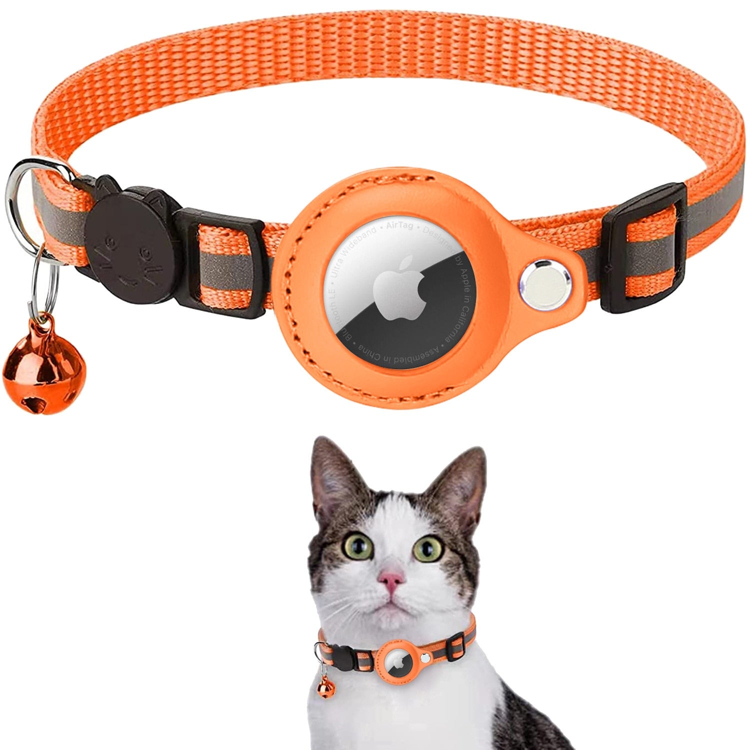 AirTag Collar Mini for Extra Small Dogs and Cats, Genuine Leather, Apple  Air Tag Collar, for XS Puppies -  Australia